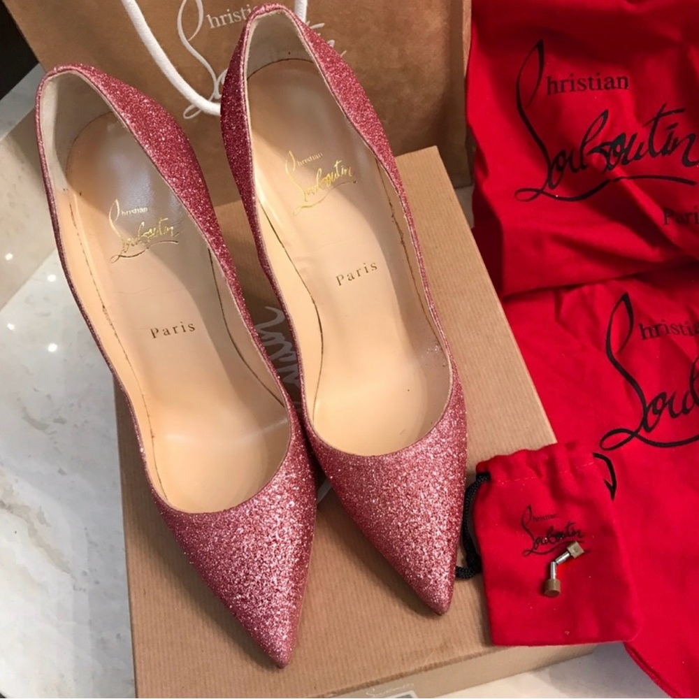 Authentic So Kate Pinky Glitter Mini